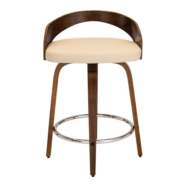 Victoria 24.25" Swivel Bar Stool & Reviews AllModern